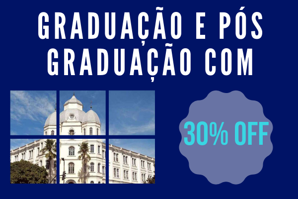 30% OFF na Graduação - BH
