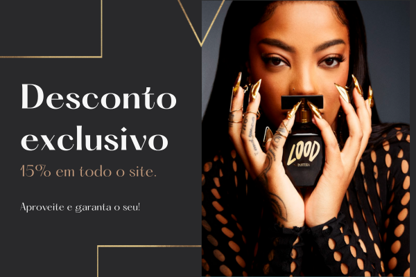 15% em perfumes Ludmilla